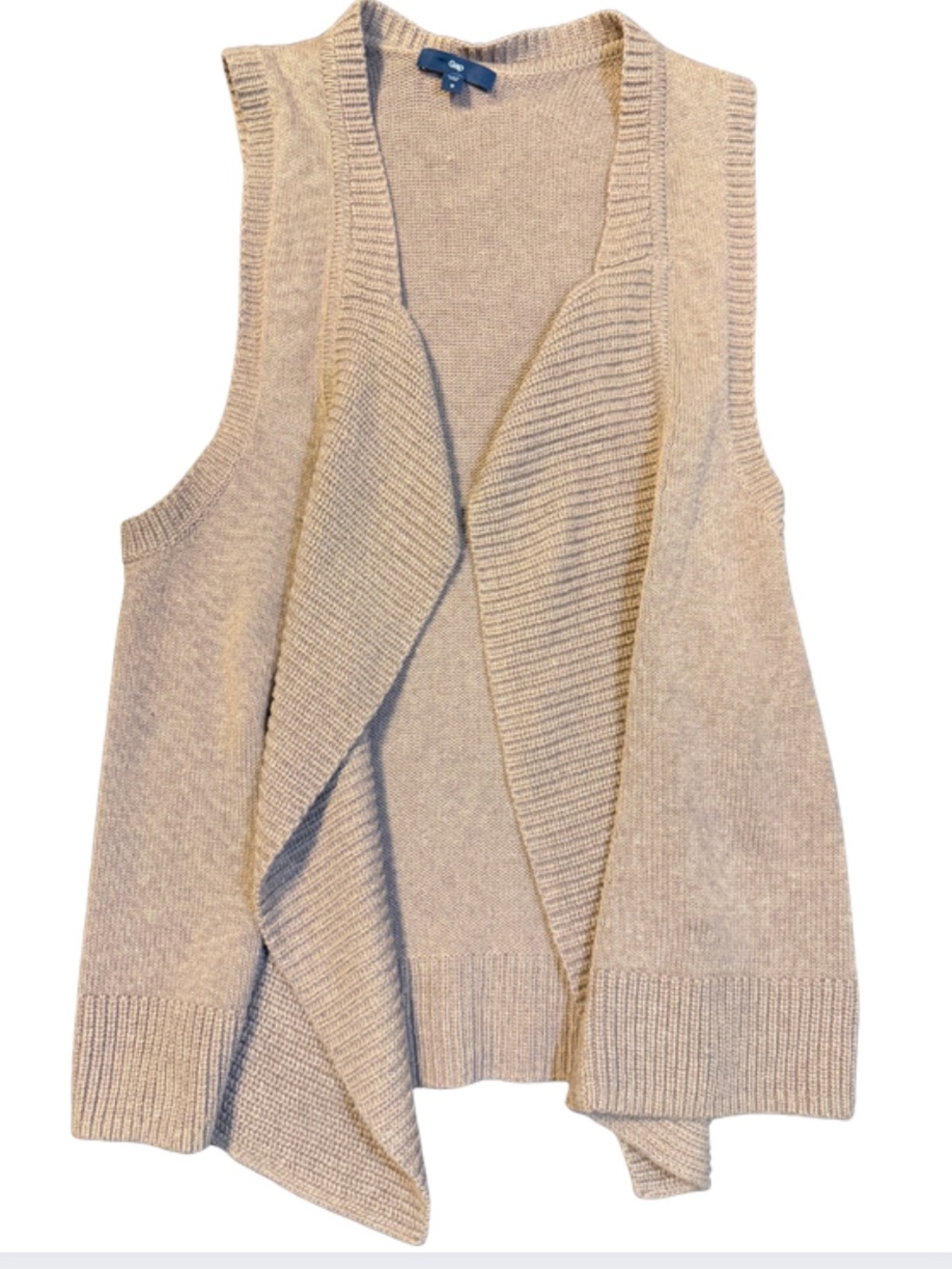 Gap Cashmere Blend Draped Waterfall Sweater Vest Medium Fall 2011